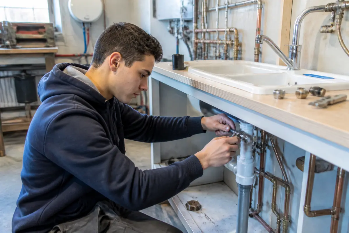 Bac professionnel plomberie : formation chauffage, climatisation &amp; énergies